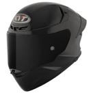 Capacete KYT TT Revo Preto Brilho Spoiler Moto Esportivo