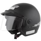 Capacete Liberty Three Preto Fosco Tamanho 56 Pro Tork - CAP-43PTF