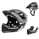 Capacete LIXADA Kids Bike ajustável, removível, azul integral