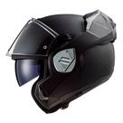 Capacete LS2 Articulado FF906 Advant Monocolor Preto Fosco
