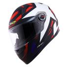 Capacete Ls2 Classic Ff358 Starwar vermelho branco preto