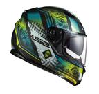 Capacete Ls2 Ff320 Stream Mara Matte Black/ Cavera/oculos tam 56