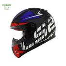 Capacete ls2 ff353 cromo matte pto/vm/az t-62