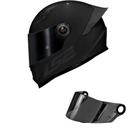Capacete ls2 ff358 classic s monocolor preto com viseira fumê