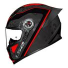 Capacete ls2 ff358 classic s striker tit/red