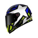 Capacete Ls2 Ff358 Classic Starwar Azul E Amarelo Capacete Ls2 Ff358 Classic Starwar Azul E Amarelo