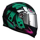 Capacete Ls2 Ff358 Classic Tribal Green Verde Viseira Prata