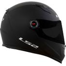 Capacete Ls2 Ff358 Monocolor Preto Fosco Capacete Ls2 Ff358 Monocolor Preto Fosco
