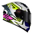 Capacete Ls2 Ff358 Pro Estellar Azul E Amarelo Starwar Ii Desenho:Sólido/AzulTamanho do capacete:56Cor:BrancoGenero:U