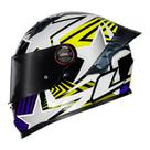 Capacete LS2 FF358 Pro Estellar Preto Amarelo Com Spoiler