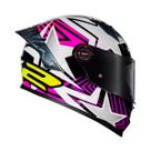 Capacete Ls2 Ff358 Pro Estellar Rosa E Roxo