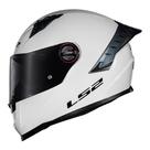 Capacete LS2 FF358 Pro Monocolor Branco Brilhante