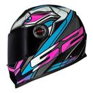 Capacete LS2 FF358 XDRON PINK CYAN Capacete LS2 FF358 XDRON PINK CYAN