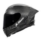 Capacete LS2 FF807 Dragon Solid Preto Brilhante Carbon