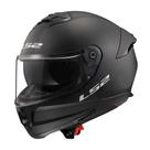 Capacete ls2 ff808 stream 2 monocolor preto fosco com oculos interno