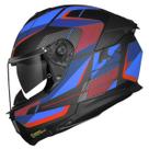 Capacete LS2 FF808 Stream II Road Matte Titanium Red Capacete LS2 FF808 Stream II Road Matte Titanium Red