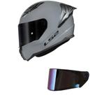 Capacete LS2 FF810 Vigo Monocolor Cinza Nardo Mais Viseira Camaleão Capacete LS2 FF810 Vigo Monocolor Cinza Nardo Mais Viseira Camaleão