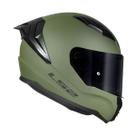 Capacete LS2 FF810 Vigo Monocolor Verde Militar Fosco