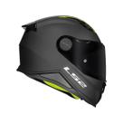 Capacete Ls2 Ff812 Infantil Monocolor Preto Fosco Capacete Ls2 Ff812 Infantil Monocolor Preto Fosco