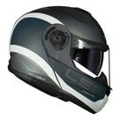 Capacete Ls2 FF908 Strobe II Victory Monocolor Cinza/ Azul/ Sand
