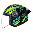 Capacete LS2 OF616 Airflow II Draze Sting Dark Monocolor