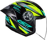Capacete LS2 Of616 S Airflow II Draze Preto e Amarelo