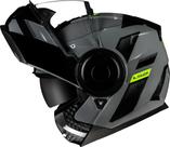 Capacete Ls2 Scope Max Ff902 Cinza Amarelo Fluor Robocop