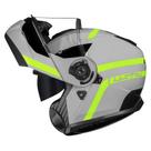 Capacete Ls2 Strobe 2 FF908 Autox Cinza Robocop Escamoteável