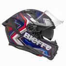 Capacete Masculino Bieffe B-Fast Climax Roxo Esportivo