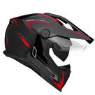 Capacete Masculino Bieffe B-Trail Authentic Vermelho Moto