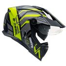 Capacete Masculino Bieffe B-Trail Defender Amarelo Moto Pala Capacete Masculino Bieffe B-Trail Defender Amarelo Moto Pala