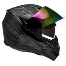 Capacete Masculino Bieffe B40 Hunting Moto Óculos Solar