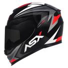 Capacete Masculino Feminino Asx Eagle Street Preto Moto Capacete Masculino Feminino Asx Eagle Street Preto Moto