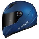 Capacete Masculino Feminino Ls2 FF358 Azul Moto Esportivo Capacete Masculino Feminino Ls2 FF358 Azul Moto Esportivo