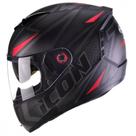 Capacete Masculino Peels Icon Fast Vermelho Fosco