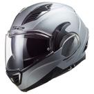 Capacete modular LS2 Valiant II Special Matte Silver XS