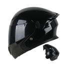 Capacete Modular Unissex De Lente Dupla Para Motocicleta, Lentes Aurora, Ciclismo Ao Ar Livre,