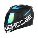 Capacete Modular Unissex Para Motocicleta Com Visor Duplo Certificado DOT