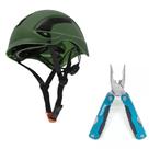 Capacete Montana Focus Classe A + Alicate Multiuso Makita
