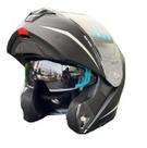 Capacete Mormaii Articulado V1 Óculos Solar Solid Robocop