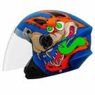 Capacete Moto Aberto Coyote New Three Elite Brilho Pro Tork
