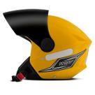 Capacete Moto Aberto Mixs Way Viseira Fumê Masculino Feminino Confortável Segurança Acessórios