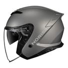 Capacete Moto Aberto Norisk City Titanium Oculos