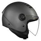 Capacete Moto Aberto Race Tech One Monocolor Preto Fosco
