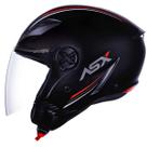 Capacete Moto Asx City Air Solid Start Arrow Diversos