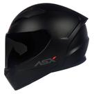 Capacete Moto ASX City Solid Fosco Masculino Capacete Moto ASX City Solid Fosco Masculino