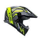 Capacete Moto Bieffe B-trail Defender Com Óculos Interno