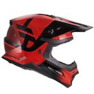 Capacete Moto Cross Trilha Enduro Mattos Echoes Vermelho
