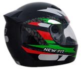 Capacete Moto Ebf New Fit Control Fechado Com Narigueira Capacete Moto Ebf New Fit Control Fechado Com Narigueira