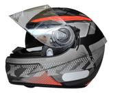 Capacete Moto Ebf Xtroy Com Óculos Interno Fumê + Narigueira